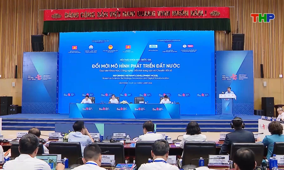 Hội thảo khoa học quốc gia đổi mới m&ocirc; h&igrave;nh ph&aacute;t triển đất nước