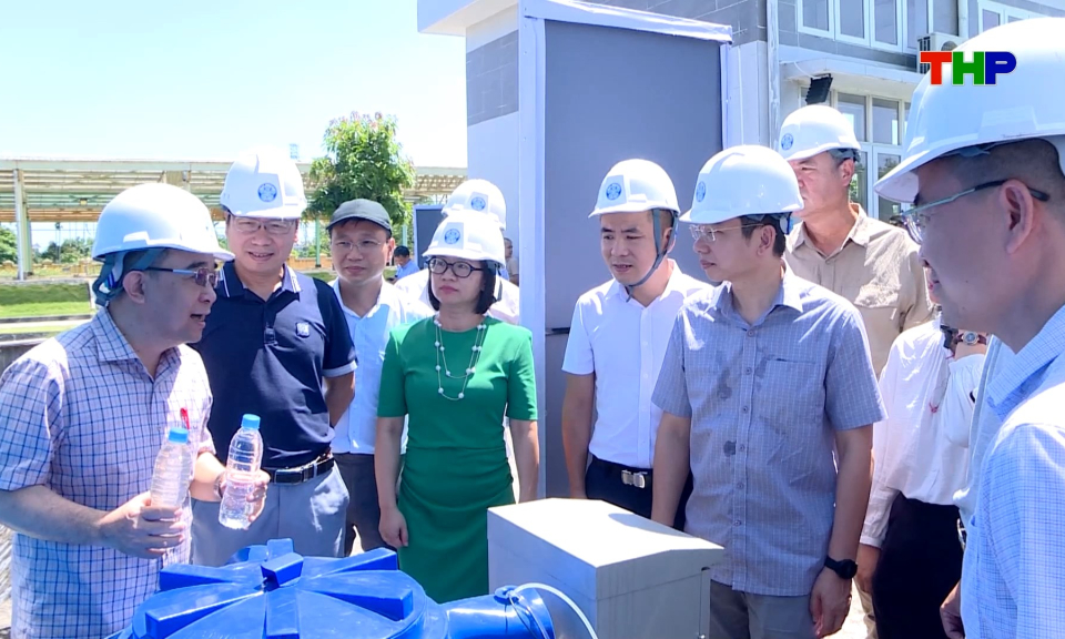 Thử nghiệm m&ocirc; h&igrave;nh mới trong sản xuất nước sạch