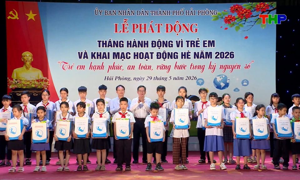 Ph&aacute;t động Th&aacute;ng h&agrave;nh động v&igrave; trẻ em 