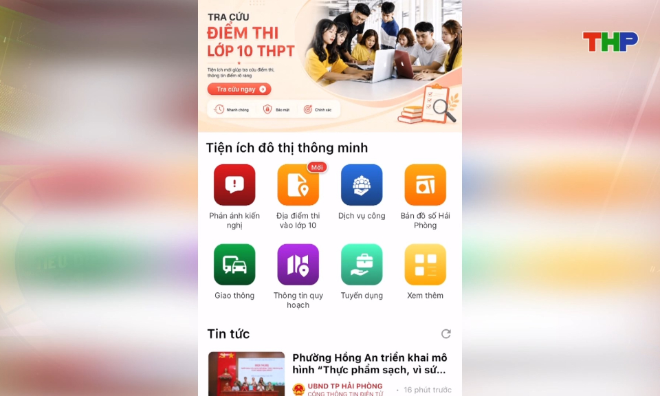 Tra cứu địa điểm thi - kỳ thi tuyển sinh v&agrave;o lớp 10 THPT tr&ecirc;n Smart Hải Ph&ograve;ng