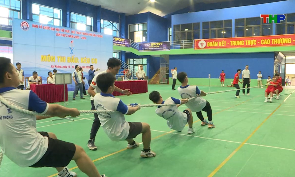 G&oacute;c nh&igrave;n thể thao: Hải Hưng khẳng định sức mạnh m&ocirc;n k&eacute;o co