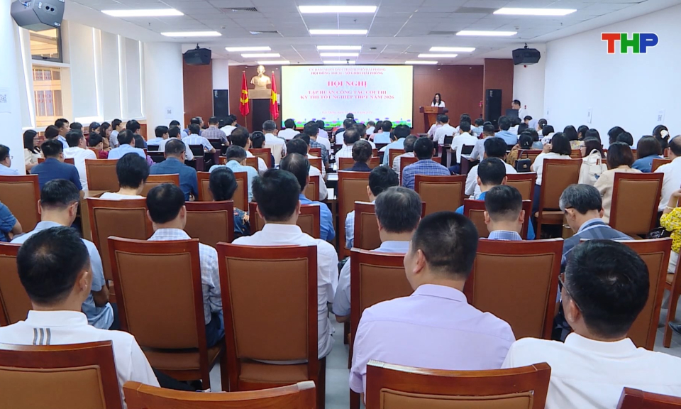 Tập huấn c&ocirc;ng t&aacute;c coi thi tốt nghiệp THPT năm 2026