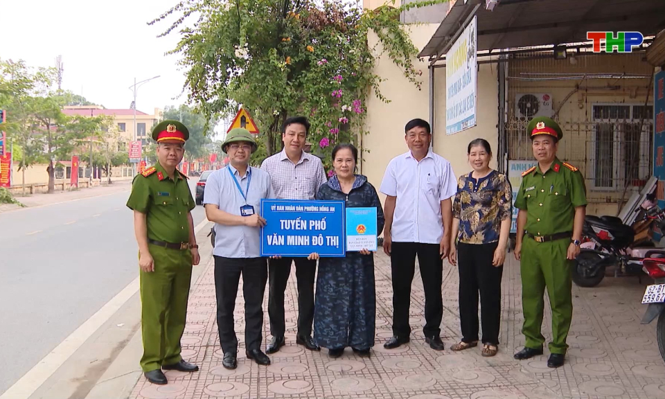 Triển khai m&ocirc; h&igrave;nh tuyến phố văn minh đ&ocirc; thị