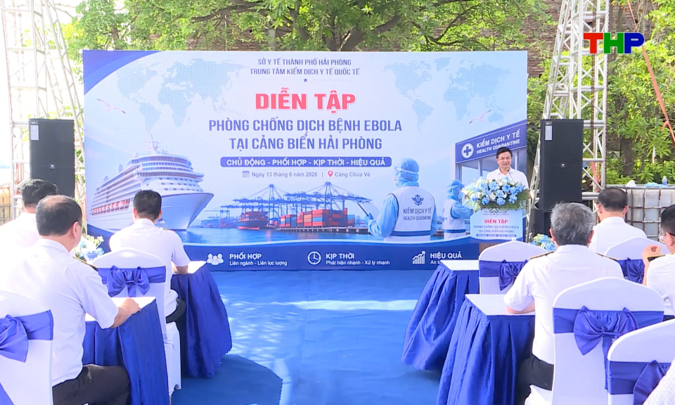 Chủ động ph&ograve;ng dịch Ebola 