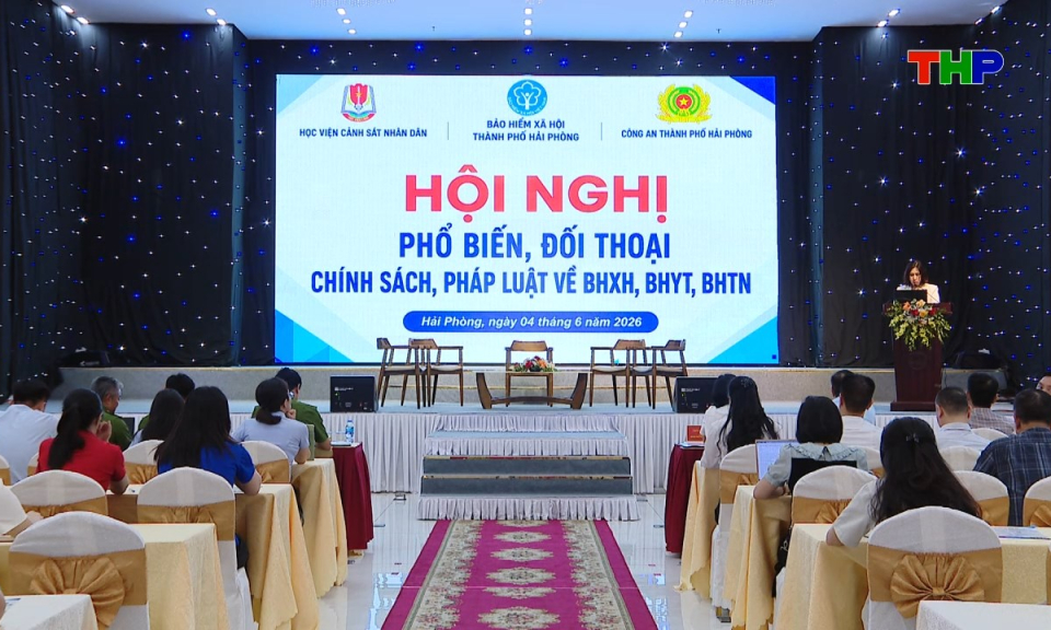 V&igrave; cộng đồng: Bảo hiểm x&atilde; hội th&agrave;nh phố Hải Ph&ograve;ng phổ biến, đối thoại ch&iacute;nh s&aacute;ch ph&aacute;p luật