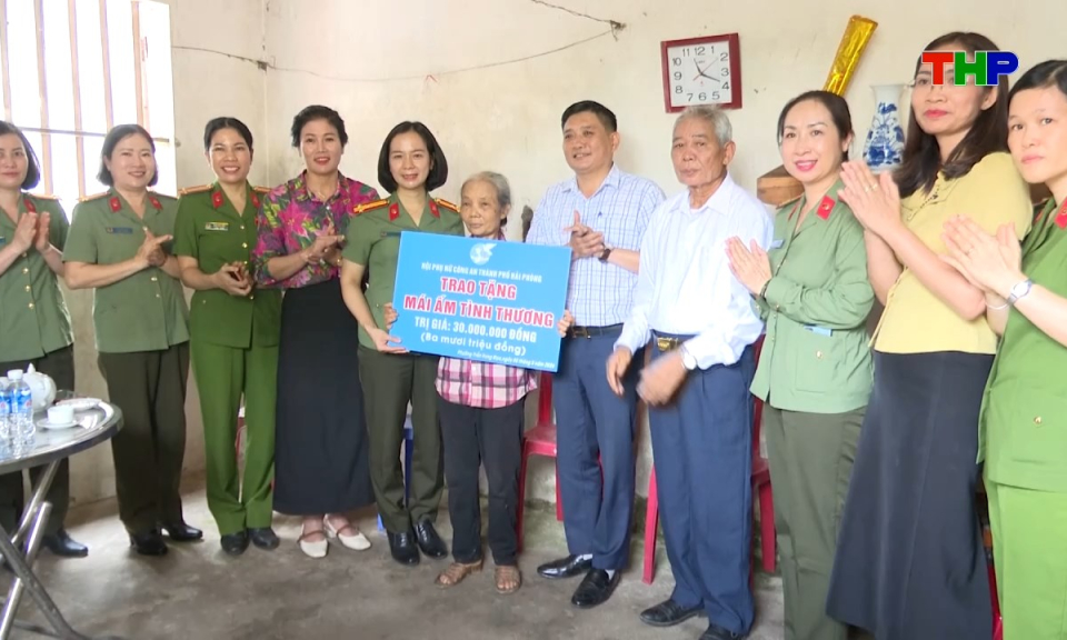 An ninh Hải Ph&ograve;ng: C&ocirc;ng an th&agrave;nh phố viết tiếp chiến c&ocirc;ng từ những việc l&agrave;m thiết thực