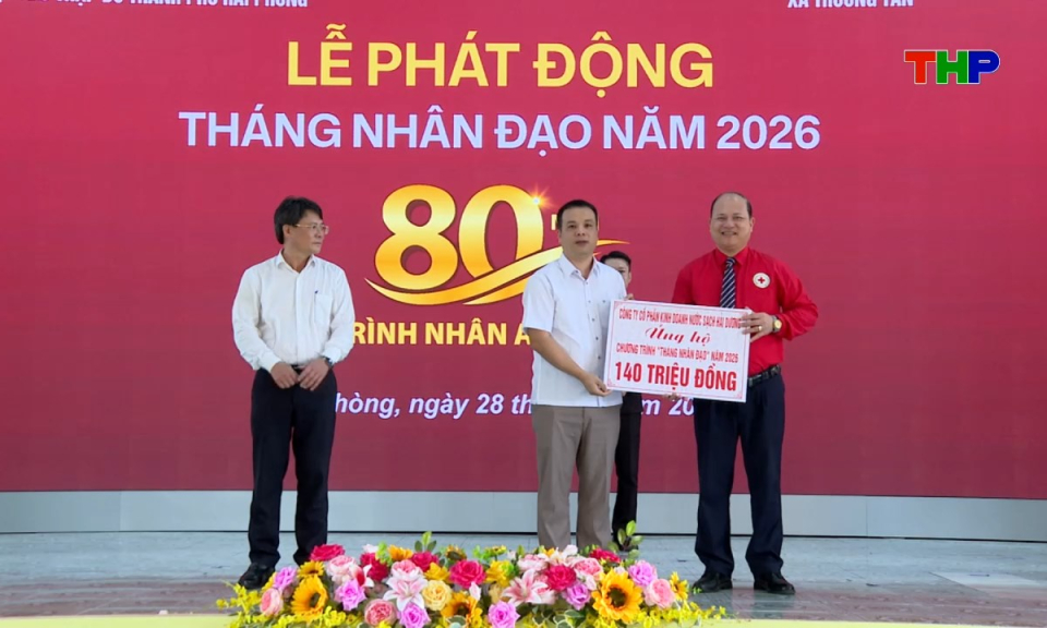 V&igrave; cộng đồng: Hội Chữ thập đỏ Hải Ph&ograve;ng lan tỏa gi&aacute; trị nh&acirc;n đạo