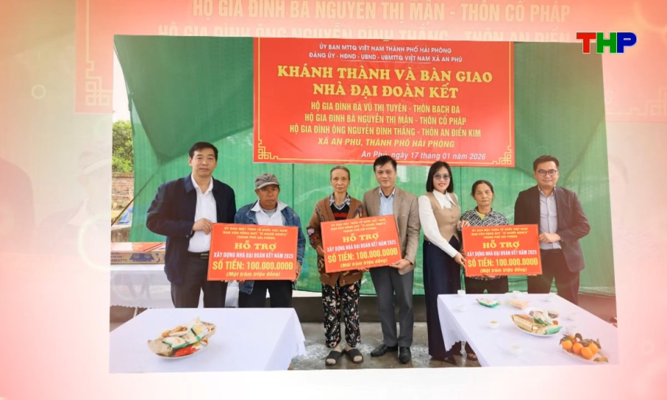 Đại đo&agrave;n kết to&agrave;n d&acirc;n: Quyết t&acirc;m chung tay x&acirc;y dựng nh&agrave; đại đo&agrave;n kết