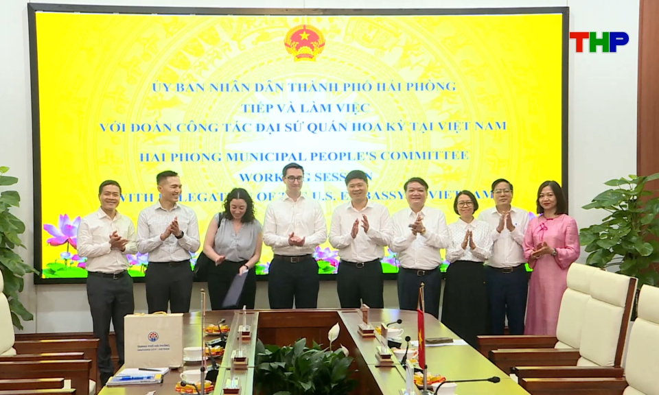 Tăng cường hợp t&aacute;c đầu tư Hải Ph&ograve;ng - Hoa Kỳ