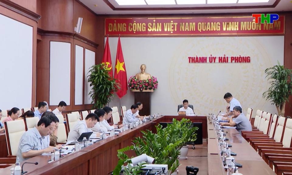 Thường trực Th&agrave;nh ủy cho &yacute; kiến về một số nội dung
