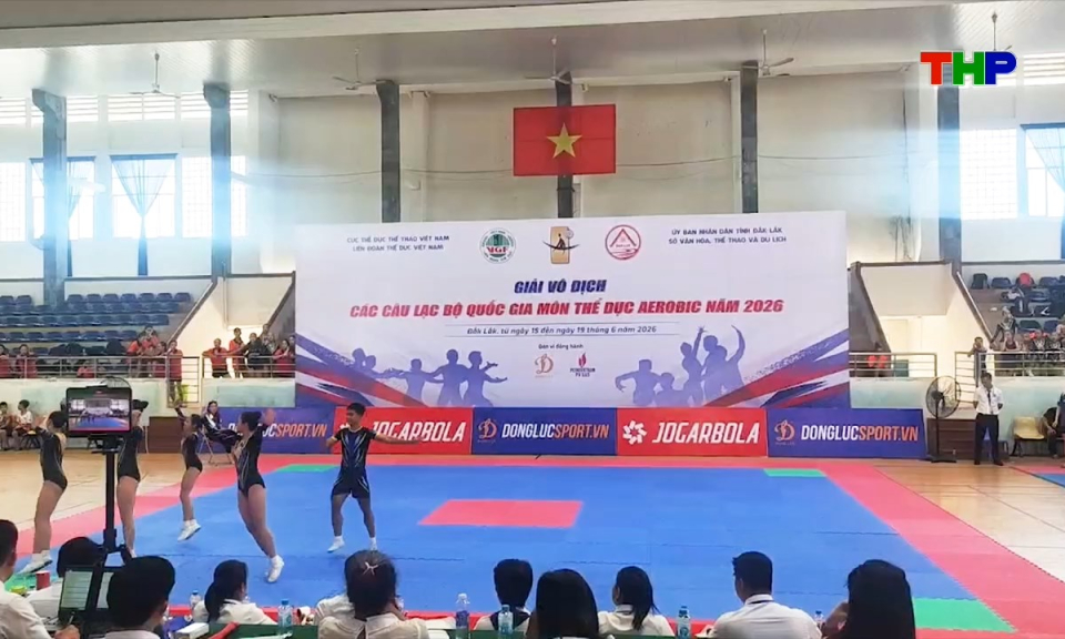 Cận cảnh: Thể dục Aerobic Hải Ph&ograve;ng - Biến tiềm năng th&agrave;nh sức mạnh