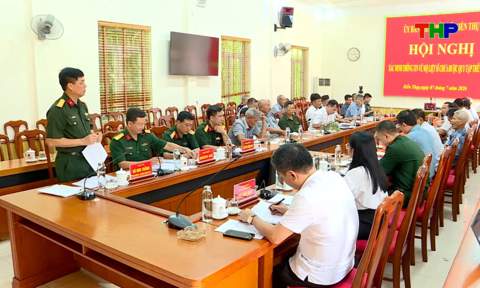 Quy tập v&agrave; x&aacute;c định danh t&iacute;nh h&agrave;i cốt liệt sĩ