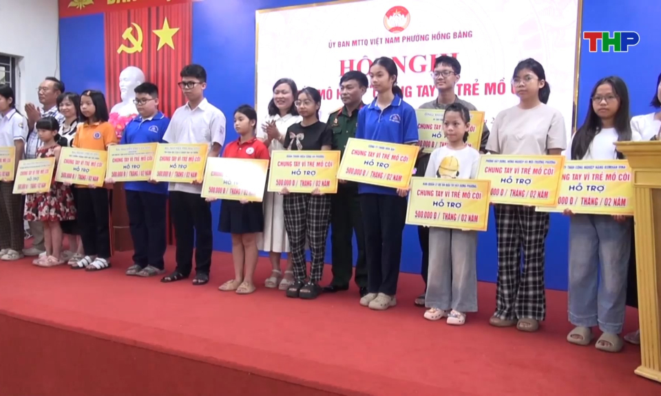 M&ocirc; h&igrave;nh &ldquo;Chung tay v&igrave; trẻ mồ c&ocirc;i&rdquo;
