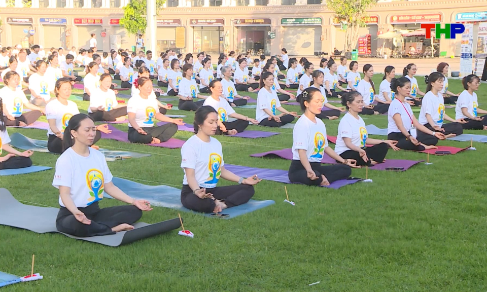 Hưởng ứng Ng&agrave;y Quốc tế Yoga năm 2026 