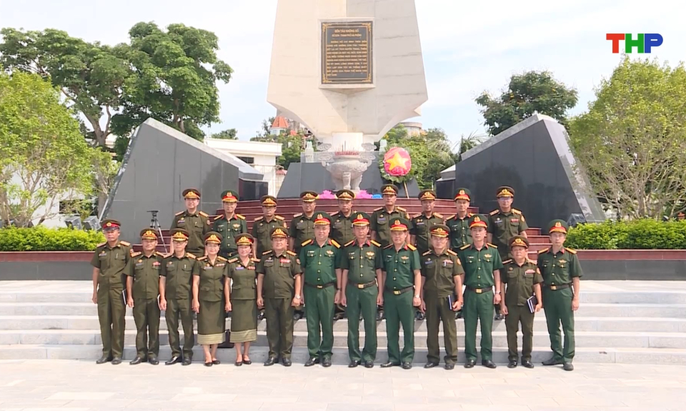 Hải Ph&ograve;ng chia sẻ kinh nghiệm, m&ocirc; h&igrave;nh thi đua với Qu&acirc;n đội L&agrave;o