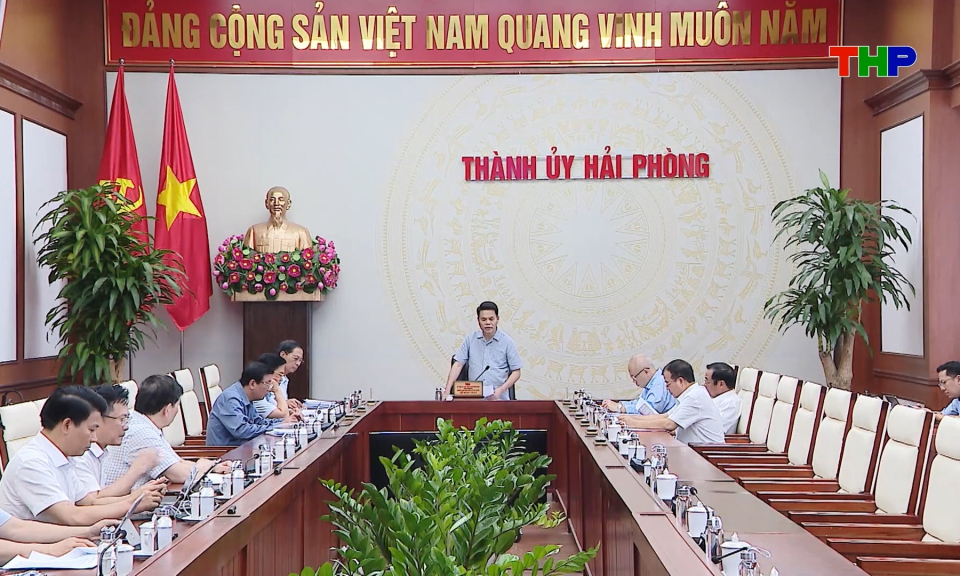 Thường trực Th&agrave;nh ủy cho &yacute; kiến về một số nội dung 