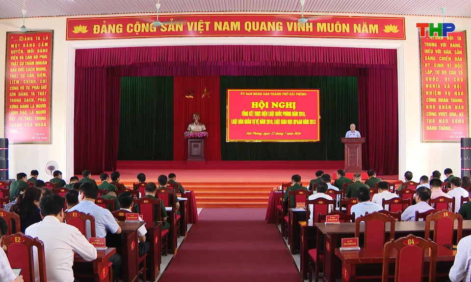 Tổng kết việc thực hiện 3 Luật về quốc ph&ograve;ng 