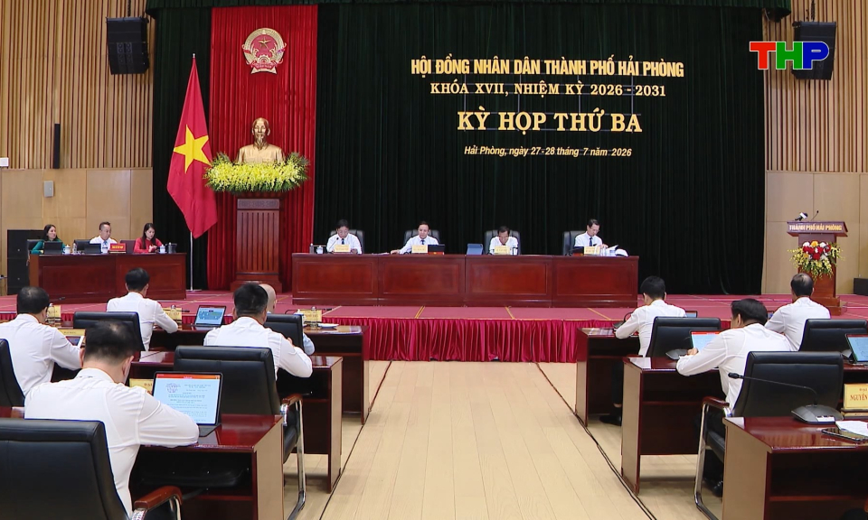 Kỳ họp thứ 3 HĐND th&agrave;nh phố kh&oacute;a XVII th&ocirc;ng qua 24 Nghị quyết quan trọng 