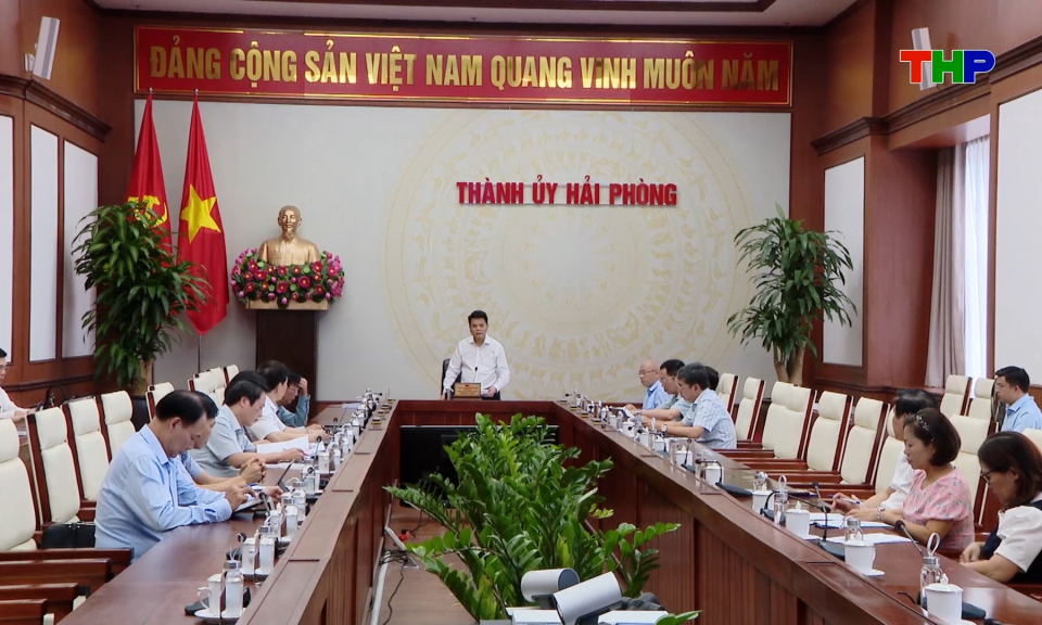 Thường trực Th&agrave;nh ủy cho &yacute; kiến về một số nội dung 