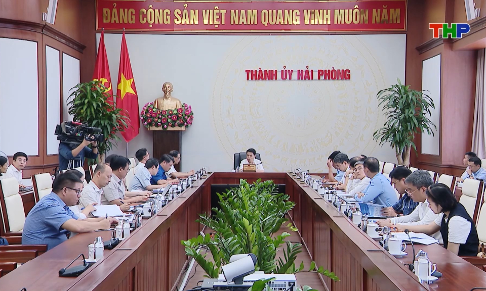 Thường trực Th&agrave;nh ủy cho &yacute; kiến về một số nội dung