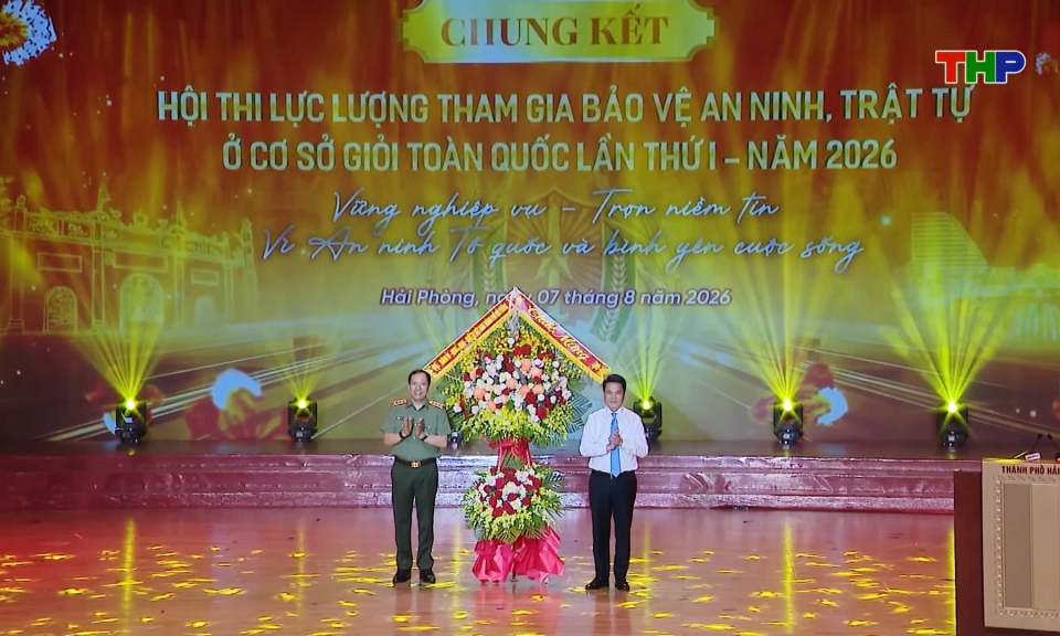 Chung kết Hội thi lực lượng tham gia bảo vệ an ninh trật tự ở cơ sở giỏi to&agrave;n quốc