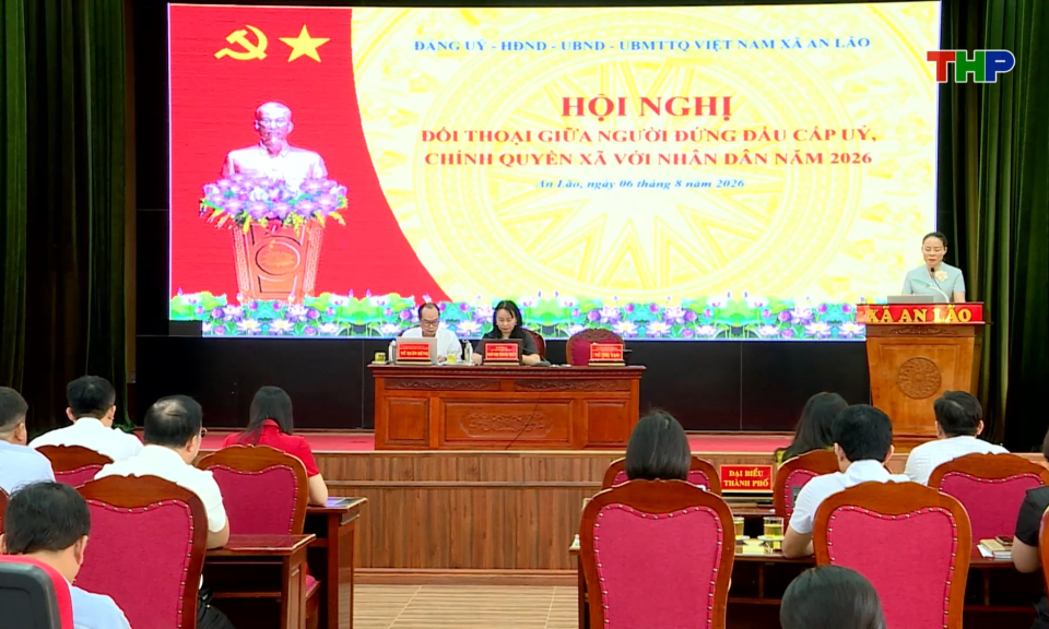 Ch&uacute; trọng đối thoại giữa người đứng đầu cấp ủy, ch&iacute;nh quyền với nh&acirc;n d&acirc;n