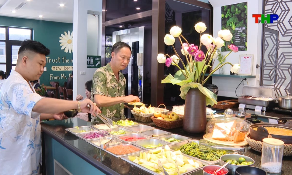 Ẩm thực: Buffet healthy