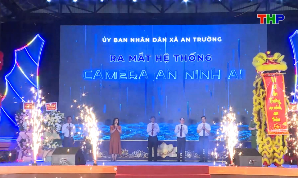 X&atilde; An Trường tổ chức Ng&agrave;y hội to&agrave;n d&acirc;n bảo vệ an ninh Tổ quốc v&agrave; ra mắt hệ thống camera an ninh AI