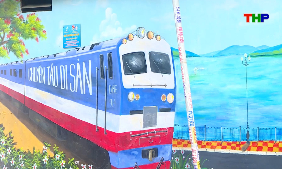 Rực rỡ &ldquo;Sắc m&agrave;u đường t&agrave;u phường L&ecirc; Ch&acirc;n&rdquo;