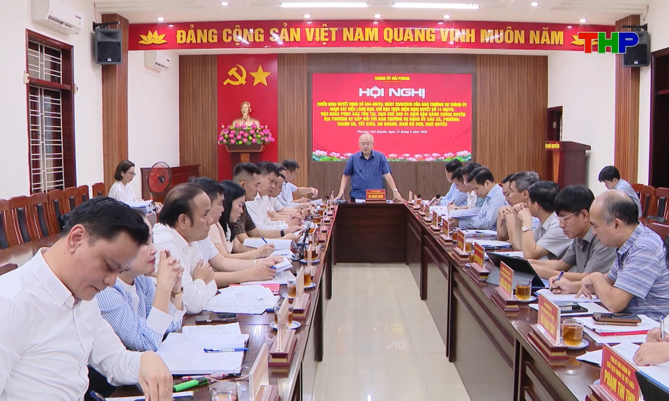 Triển khai quyết định, kế hoạch giám sát của Ban Thường vụ Thành ủy  