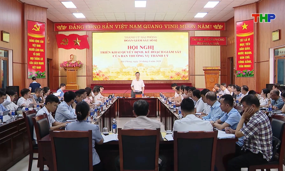 Triển khai quyết định, kế hoạch gi&aacute;m s&aacute;t của Ban Thường vụ Th&agrave;nh ủy
