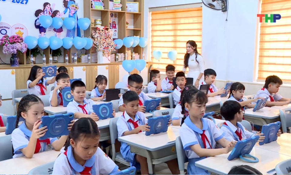 Chuyển đổi số v&agrave; cải c&aacute;ch h&agrave;nh ch&iacute;nh: Trường học th&ocirc;ng minh ở Hải Ph&ograve;ng - Từ thiết bị đến quản trị bằng dữ liệu