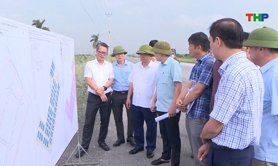 Kiểm tra tiến độ một số dự &aacute;n