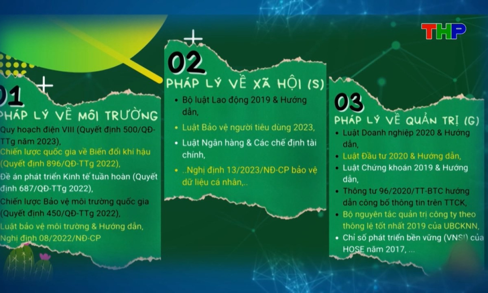 Ch&iacute;nh s&aacute;ch ph&aacute;p luật: ESG - H&agrave;nh lang mới cho ph&aacute;t triển bền vững 