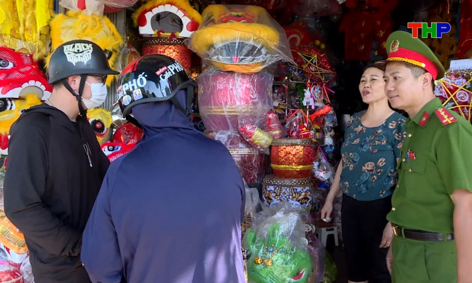Ph&ograve;ng ch&aacute;y chữa ch&aacute;y v&agrave; cứu nạn cứu hộ: Bảo đảm an to&agrave;n ph&ograve;ng ch&aacute;y chữa ch&aacute;y trong dịp Tết Trung thu