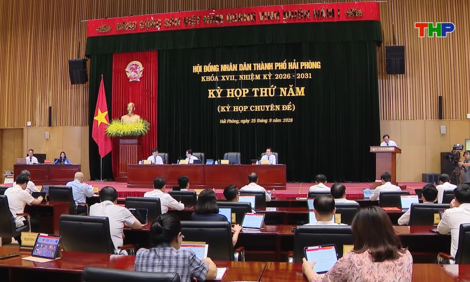 Kỳ họp thứ năm HĐND thành phố khóa XVII