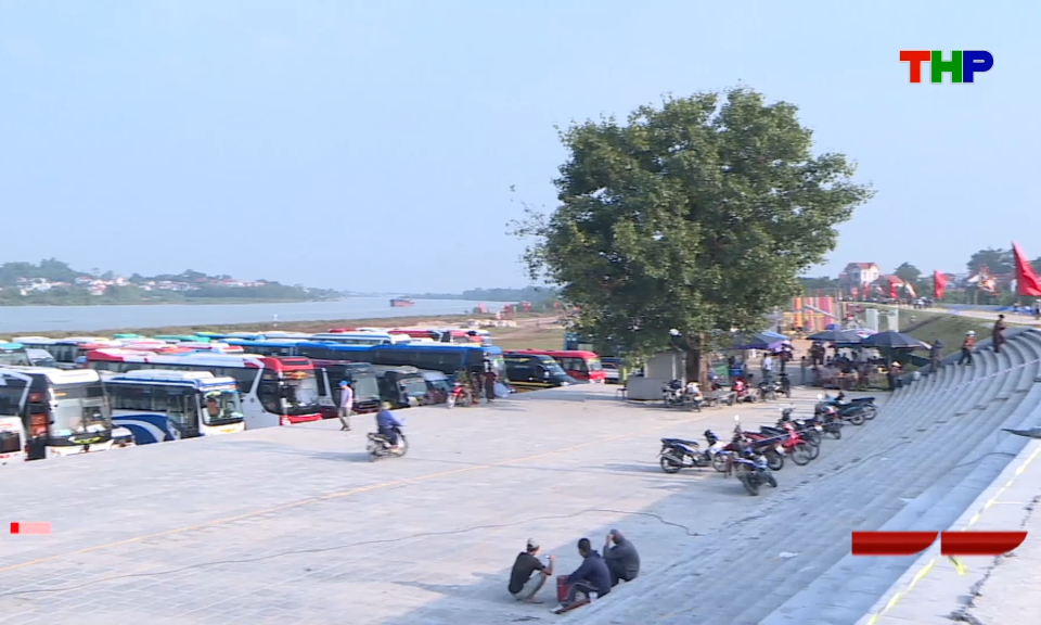 Sẵn s&agrave;ng khu vực đỗ xe phục vụ Lễ hội m&ugrave;a thu C&ocirc;n Sơn - Kiếp Bạc 2026