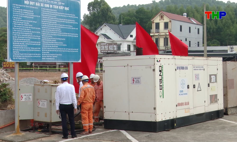 Bảo đảm cấp điện an toàn, ổn định phục vụ Lễ hội mùa thu Côn Sơn - Kiếp Bạc 2026 
