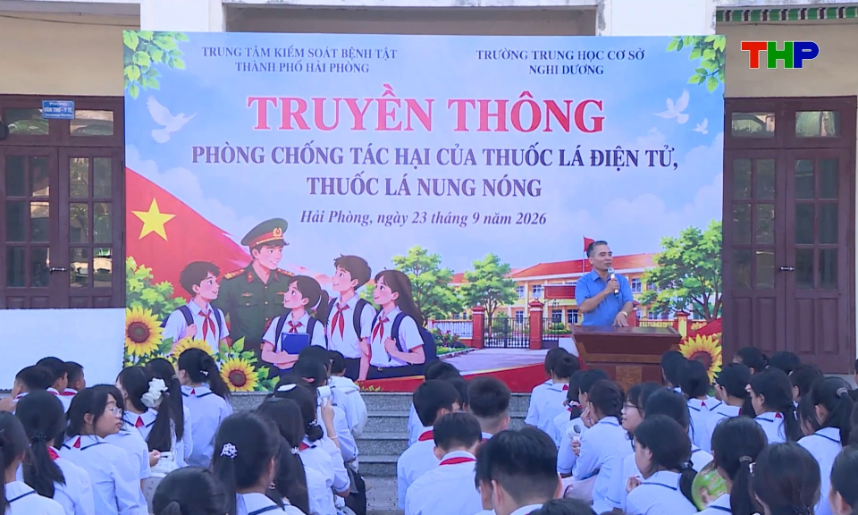 Ph&ograve;ng chống t&aacute;c hại của thuốc l&aacute; điện tử, thuốc l&aacute; nung n&oacute;ng trong trường học 