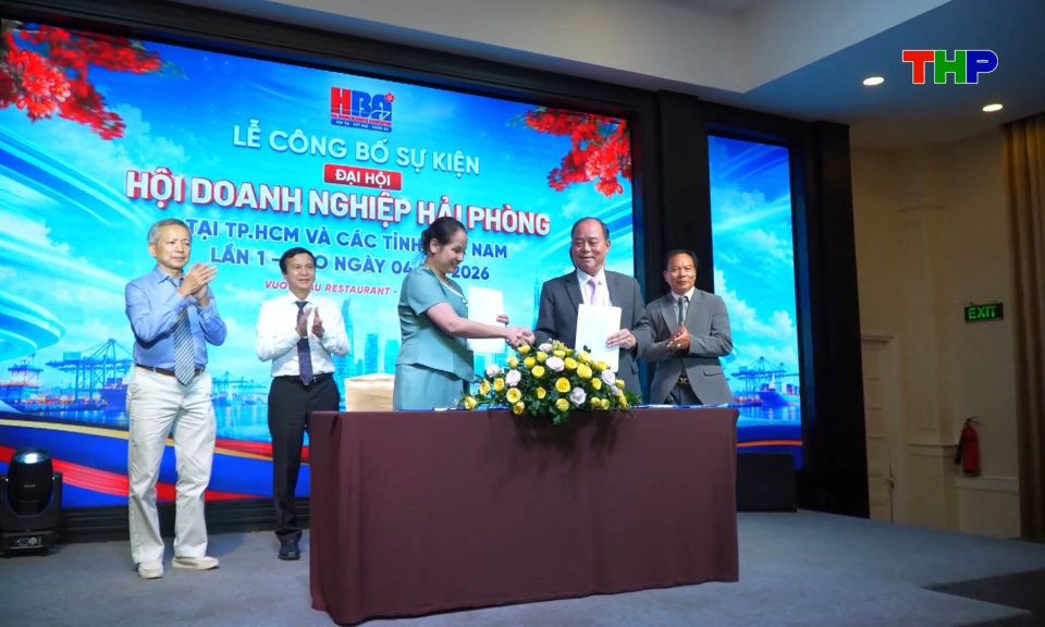 Sắp diễn ra Đại hội Hội Doanh nghiệp Hải Ph&ograve;ng tại th&agrave;nh phố Hồ Ch&iacute; Minh v&agrave; c&aacute;c tỉnh ph&iacute;a Nam