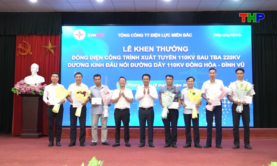 Xuất tuyến 110kV sau TBA 220kV Dương Kinh đấu nối đường d&acirc;y 110kV Đồng H&ograve;a - Đ&igrave;nh Vũ