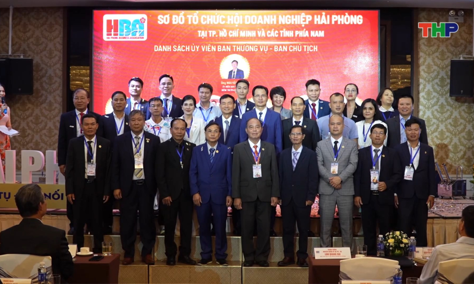 Đại hội Hội Doanh nghiệp Hải Ph&ograve;ng tại th&agrave;nh phố Hồ Ch&iacute; Minh v&agrave; c&aacute;c tỉnh ph&iacute;a Nam lần thứ I