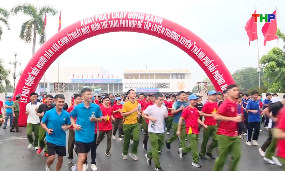 Phát động phong trào toàn dân tập luyện thể thao vì một Việt Nam khỏe mạnh 