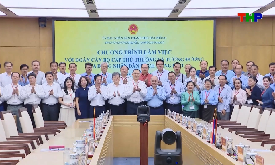 Tăng cường hợp tác giữa Hải Phòng và các địa phương của Lào
