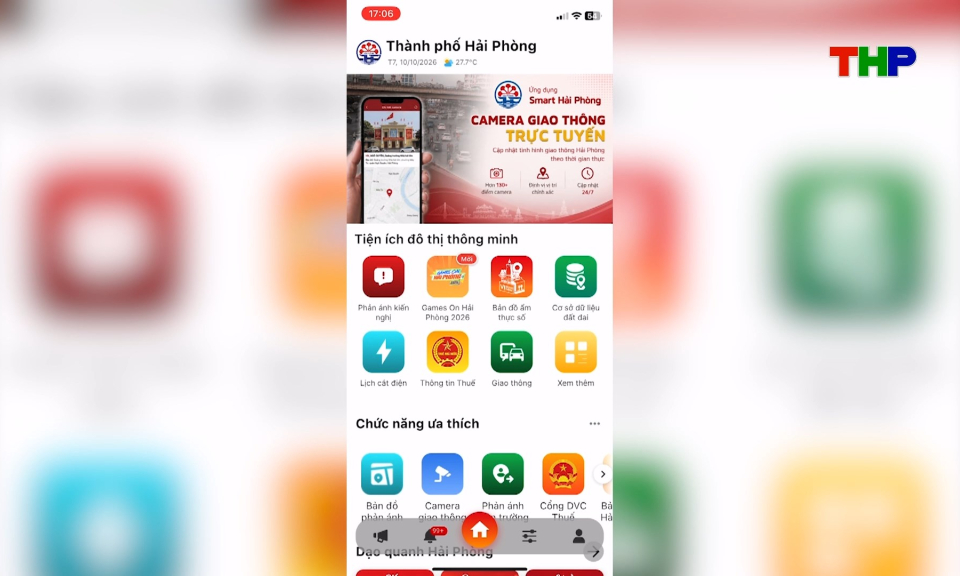 T&iacute;ch hợp nhiều tiện &iacute;ch tr&ecirc;n Smart Hải Ph&ograve;ng