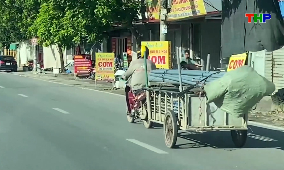 Tăng cường xử l&yacute; phương tiện tự chế, chở h&agrave;ng cồng kềnh