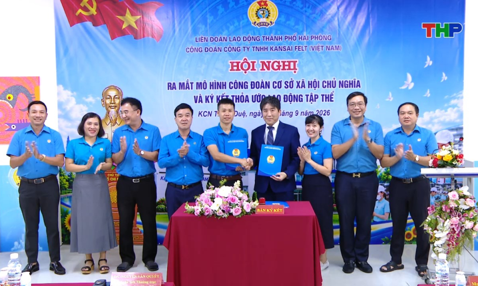 Lao động v&agrave; c&ocirc;ng đo&agrave;n: C&ocirc;ng đo&agrave;n đồng h&agrave;nh c&ugrave;ng doanh nghiệp bảo đảm quyền lợi người lao động
