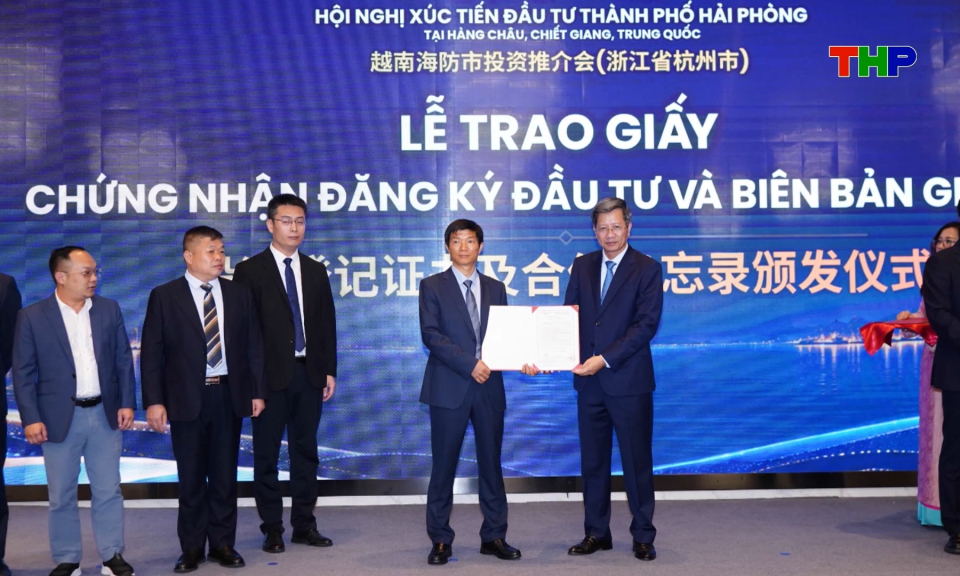 Hải Phòng xúc tiến đầu tư tại Trung Quốc