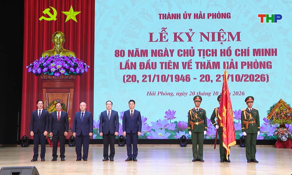 Kỷ niệm 80 năm Ngày Chủ tịch Hồ Chí Minh lần đầu tiên về thăm Hải Phòng