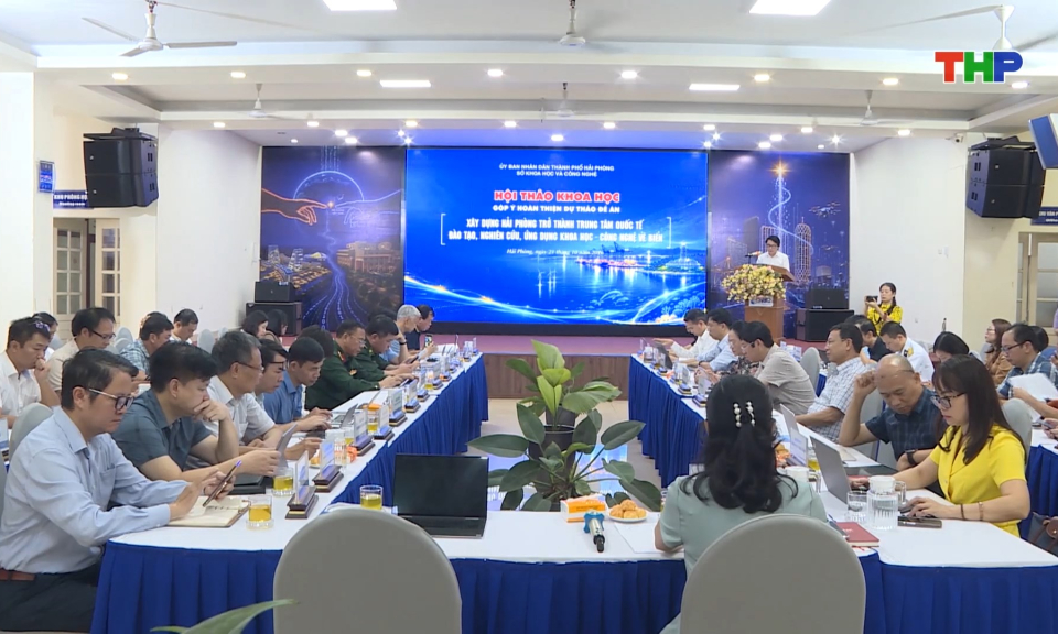 Hải Ph&ograve;ng ho&agrave;n thiện đề &aacute;n ph&aacute;t triển trung t&acirc;m quốc tế về khoa học c&ocirc;ng nghệ biển